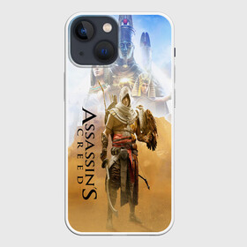 Чехол для iPhone 13 mini с принтом ASSASSIN S CREED l ORIGINS(S) в Тюмени,  |  | black flag | brotherhood | chronicles | creed | game | origins | revelations | rogue | syndicate | unity | valhalla | альтаир | ассасин | игры | кинжал | пираты