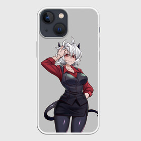 Чехол для iPhone 13 mini с принтом Malina рука на голове Helltaker в Тюмени,  |  | anime | azazel | hell | helltaker | justice | lucifer | malina | modeus | pandemonica | zdrada | ад | аниме | демон | демонесса | здрада | люцифер | малина | модеус | пандемоника | правосудие | хеллтейкер | хэлтейкер | цербер