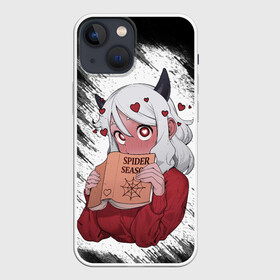 Чехол для iPhone 13 mini с принтом Малина очерк Helltaker в Тюмени,  |  | anime | azazel | hell | helltaker | justice | lucifer | malina | modeus | pandemonica | zdrada | ад | аниме | демон | демонесса | здрада | люцифер | малина | модеус | пандемоника | правосудие | хеллтейкер | хэлтейкер | цербер