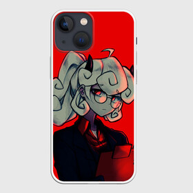 Чехол для iPhone 13 mini с принтом Чудесная Пандемоника в Тюмени,  |  | anime | azazel | hell | helltaker | justice | lucifer | malina | modeus | pandemonica | zdrada | ад | аниме | демон | демонесса | здрада | люцифер | малина | модеус | пандемоника | правосудие | хеллтейкер | хэлтейкер | цербер