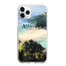 Чехол для iPhone 11 Pro Max матовый с принтом ASSASSIN`S CREED в Тюмени, Силикон |  | Тематика изображения на принте: black flag | brotherhood | chronicles | creed | game | origins | revelations | rogue | syndicate | unity | valhalla | альтаир | ассасин | игры | кинжал | пираты