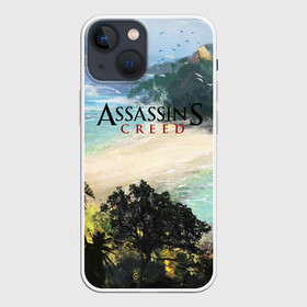 Чехол для iPhone 13 mini с принтом ASSASSIN S CREED в Тюмени,  |  | black flag | brotherhood | chronicles | creed | game | origins | revelations | rogue | syndicate | unity | valhalla | альтаир | ассасин | игры | кинжал | пираты