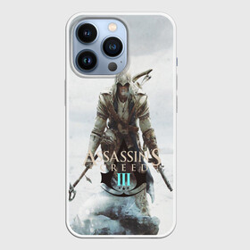 Чехол для iPhone 13 Pro с принтом ASSASSIN S CREED lll в Тюмени,  |  | black flag | brotherhood | chronicles | creed | game | origins | revelations | rogue | syndicate | unity | valhalla | альтаир | ассасин | игры | кинжал | пираты