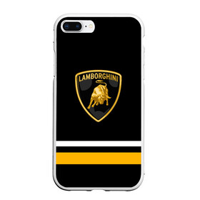 Чехол для iPhone 7Plus/8 Plus матовый с принтом Lamborghini Uniform в Тюмени, Силикон | Область печати: задняя сторона чехла, без боковых панелей | car | lambo | lamborghini | sport | авто | бык | гонка | ламбо | ламборгини | ламборджини | спорт | спорткар