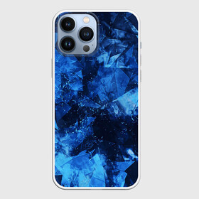 Чехол для iPhone 13 Pro Max с принтом Blue Abstraction в Тюмени,  |  | abstraction | blue | geometry | stripes | texture | абстракция | геометрия | осколки | синий | стекло | текстура | узоры