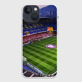 Чехол для iPhone 13 mini с принтом FC BARCELONA. в Тюмени,  |  | barcelona | championship | fc | football | footer | soccer | socker | sport | барселона | европейская лига | одежда | спорт | спортивный | униформа | футбол | футбольный клуб | чемпионат