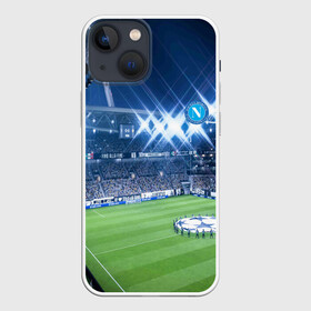 Чехол для iPhone 13 mini с принтом FC NAPOLI. в Тюмени,  |  | championship | fc | football | footer | napoli | soccer | socker | sport | европейская лига | наполи | одежда | спорт | спортивный | униформа | футбол | футбольный клуб | чемпионат