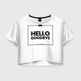 Женская футболка Crop-top 3D с принтом Академия Амбрелла в Тюмени, 100% полиэстер | круглая горловина, длина футболки до линии талии, рукава с отворотами | academy | netflix | the | umbrella | академия | амбрелла | сериал