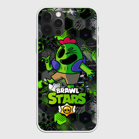 Чехол для iPhone 12 Pro Max с принтом Спайк brawl stars Spike в Тюмени, Силикон |  | brawl | brawl stars | brawlstars | brawl_stars | jessie | spike | бравл | бравлстарс | спайк