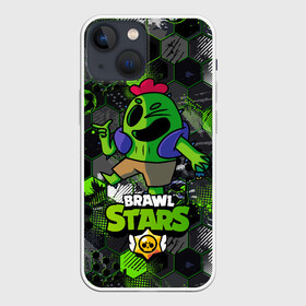 Чехол для iPhone 13 mini с принтом Спайк brawl stars Spike в Тюмени,  |  | brawl | brawl stars | brawlstars | brawl_stars | jessie | spike | бравл | бравлстарс | спайк