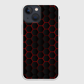 Чехол для iPhone 13 mini с принтом 3D black  red в Тюмени,  |  | 3d кубики | 3д кубики | sport | абстракция | брызги | краска | кубики | линии | паттерн | спорт | спортивная | спортивный стиль | стиль | текстуры | тренировка | узор