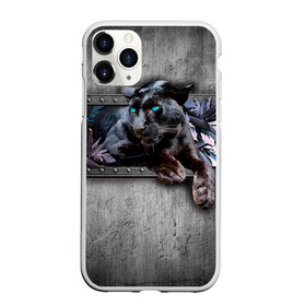 Чехол для iPhone 11 Pro Max матовый с принтом Пантера и цветы в Тюмени, Силикон |  | 3д | 3д картина | 3дэ | голубые глаза | железо | животное | картина | кот | коты | кошка | метал | пантера | хищник | цветы | черная пантера