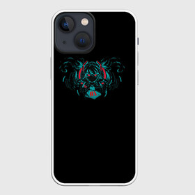 Чехол для iPhone 13 mini с принтом Красные глаза Hatsune Miku в Тюмени,  |  | anime | art | dark | evil | hatsune miku | neon
