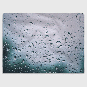 Плед 3D с принтом Капли окно стекло дождь серо в Тюмени, 100% полиэстер | закругленные углы, все края обработаны. Ткань не мнется и не растягивается | абстракция | блики | боке | брызги | вечер | вода | градиент | дача | дождь | капли | капли на стекле | лес | лето | мрачно | окно | природа | роса | свет | силуэты | симметрия | текстура | темный | фото