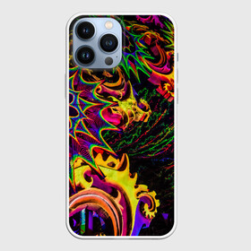 Чехол для iPhone 13 Pro Max с принтом МИМЕЗИС   НЕОНОВЫЙ в Тюмени,  |  | abstract | abstraction | color | geometry | paitnt | psy | абстракция | геометрия | краски | неоновые | психоделика