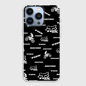 Чехол для iPhone 13 Pro с принтом ФОРМА ДЛЯ МОТОКРОССА FOX | MOTOCROSS FOX в Тюмени,  |  | bike | crash | drift | extreme | fox | motor cycle | motorbike | motorcycle | race | racing | rally | turbo | автомобил | быстрый | классика | мотокросс | мотоцикл | экстрим