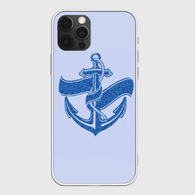 Чехол для iPhone 12 Pro Max с принтом Якорь(ВМФ) в Тюмени, Силикон |  | Тематика изображения на принте: вмф | военно морской флот | день вмф | корабли | море | праздник вмф