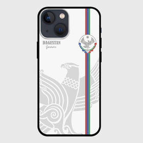 Чехол для iPhone 13 mini с принтом Дагестан в Тюмени,  |  | coat of arms | dagestan | eagle | flag | forever | mountains | north caucasus | republic | герб | горы | дагестан | навсегда | орел | республика | северо кавказ | флаг