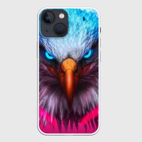 Чехол для iPhone 13 mini с принтом Взгляд орла (Eagle gaze) в Тюмени,  |  | альтаир | америка | белгород | беркут | взгляд | герб | глаз | глаза | гнездо | город | дальнозоркость | зоркость | клюв | крыло | крылья | лира | монета | монтана | небо | нос | ореол | орлов | перо | полёт