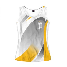 Женская майка 3D с принтом Juventus Uniform в Тюмени, 100% полиэстер | круглая горловина, прямой силуэт, длина до линии бедра | fc | football | fotball club | juventus | juventus uniform | sport | спорт | спортивные | униформа | фирменые цвета | фк | футбол | футбольный клуб | ювентус | ювентус униформа