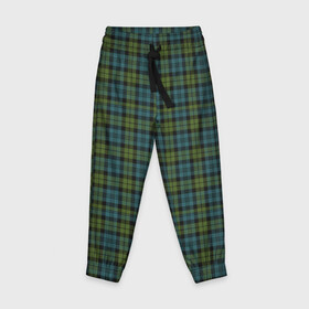 Детские брюки 3D с принтом Шотландка в Тюмени, 100% полиэстер | манжеты по низу, эластичный пояс регулируется шнурком, по бокам два кармана без застежек, внутренняя часть кармана из мелкой сетки | гай | джентельмены | зеленый | квадрат | клетка | клеточка | клетчатая | костюм | полосы | ричи | рубашка | спортивный