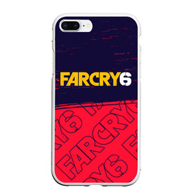 Чехол для iPhone 7Plus/8 Plus матовый с принтом FAR CRY 6 ФАР КРАЙ 6 в Тюмени, Силикон | Область печати: задняя сторона чехла, без боковых панелей | cry | dawn | far | far cry 6 | farcry | farcry 6 | farcry6 | game | games | logo | new | primal | six | антон | дэни | игра | игры | кастильо | край | лого | логотип | рохас | символ | символы | фар | фар край 6 | фаркрай | фаркрай 6 | фаркрай6