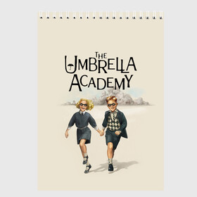 Скетчбук с принтом The umbrella academy в Тюмени, 100% бумага
 | 48 листов, плотность листов — 100 г/м2, плотность картонной обложки — 250 г/м2. Листы скреплены сверху удобной пружинной спиралью | dark horse comics | netflix | the umbrella academy | umbrella | академия амбрелла | белая скрипка | бен харгривз | комикс | комильфо | космобой | кракен | реджинальд харгривз | сеанс | слух