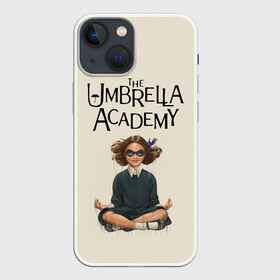 Чехол для iPhone 13 mini с принтом The umbrella academy в Тюмени,  |  | dark horse comics | netflix | the umbrella academy | umbrella | академия амбрелла | белая скрипка | бен харгривз | комикс | комильфо | космобой | кракен | реджинальд харгривз | сеанс | слух