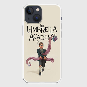 Чехол для iPhone 13 mini с принтом The umbrella academy в Тюмени,  |  | dark horse comics | netflix | the umbrella academy | umbrella | академия амбрелла | белая скрипка | бен харгривз | комикс | комильфо | космобой | кракен | реджинальд харгривз | сеанс | слух