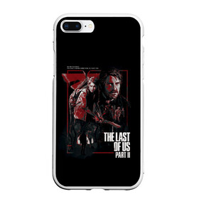 Чехол для iPhone 7Plus/8 Plus матовый с принтом THE LAST OF US в Тюмени, Силикон | Область печати: задняя сторона чехла, без боковых панелей | cicadas | fireflies | naughty dog | the last of us | the last of us part 2 | джоэл | последние из нас | цикады | элли