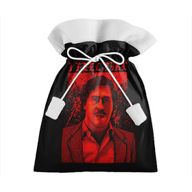 Подарочный 3D мешок с принтом Пабло (I feel Like Escobar) в Тюмени, 100% полиэстер | Размер: 29*39 см | барон | вещество | власть | глюк | дурман | зависимость | игла | кайф | кофеин | любовь | мак | морф | пабло | флекс | хайп