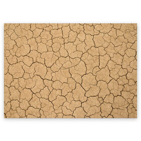 Поздравительная открытка с принтом Пустыня в Тюмени, 100% бумага | плотность бумаги 280 г/м2, матовая, на обратной стороне линовка и место для марки
 | abstract | абстрактно | абстрактные | абстрактный | абстракция | земля | пустынный | пустыня | трещина | трещины | узор | узоры