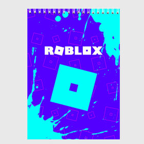 Скетчбук с принтом ROBLOX РОБЛОКС в Тюмени, 100% бумага
 | 48 листов, плотность листов — 100 г/м2, плотность картонной обложки — 250 г/м2. Листы скреплены сверху удобной пружинной спиралью | blocks | blox | game | games | logo | minecraft | mobile | online | roblocks | roblox | robux | studio | блоки | игра | игры | квадрат | квадратик | кщидщч | лого | логотип | майнкрафт | онлайн | роблокс | робукс | символ | символы | студия