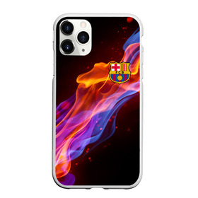 Чехол для iPhone 11 Pro Max матовый с принтом FC BARCELONA (BARCA) в Тюмени, Силикон |  | barca | barcelona | fc barca | барка | барселона