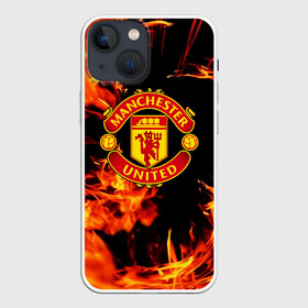 Чехол для iPhone 13 mini с принтом МАНЧЕСТЕР ЮНАЙТЕД   FCMU в Тюмени,  |  | fc | fcmu | football | football club | manchester united | red devils | sport | красные дьяволы | манчестер юнайтед | спорт | фк | фкмю | футбол | футбольный клуб