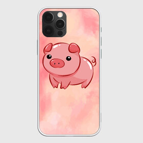 Чехол для iPhone 12 Pro Max с принтом милая свинка в Тюмени, Силикон |  | Тематика изображения на принте: арт | еда | животное | животные | картинка | кушать | люблю покупать | милая | обжора | обжорство | рисунок | свинина | свинка | свиньи | свинья | свинюшка | толстая | толстый