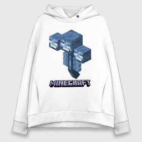 Женское худи Oversize хлопок с принтом Minecraft в Тюмени, френч-терри — 70% хлопок, 30% полиэстер. Мягкий теплый начес внутри —100% хлопок | боковые карманы, эластичные манжеты и нижняя кромка, капюшон на магнитной кнопке | minecraft | копатель | кубики | майкрафт | майнкрафт | мморг | мультиплеер | пиксели | пиксельная игра | развивающая игра | рпг | строительство | стройка