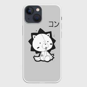 Чехол для iPhone 13 mini с принтом Кон Bleach в Тюмени,  |  | bleach | japan | kon | leon | аниме | блич | иероглифы | итиго | ичиго | кавай | кон | куросаги | куросаки | лев | львенок | мило | мишка | рукия | синигами | стиль | шинигами | япония | японский