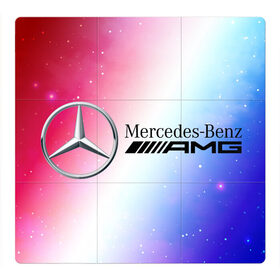 Магнитный плакат 3Х3 с принтом MERCEDES / МЕРСЕДЕС в Тюмени, Полимерный материал с магнитным слоем | 9 деталей размером 9*9 см | amg | auto | bens | benz | logo | merc | mercedes | mercedes benz | mersedes | moto | new | star | vthctltc | авто | амг | бенц | звезда | класс | лого | логотип | мерин | мерс | мерседес | мерседес бенц | мото | новый | символ | символы | ьуксуву