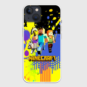 Чехол для iPhone 13 с принтом MINECRAFT в Тюмени,  |  | craft | creeper | dungeon | dungeons | earth | game | logo | mine | minecraft | mobile | online | дунгеонс | земля | зомби | игра | крипер | лого | майкрафт | майнкрафт | мобайл | онлайн | подземелье | подземелья