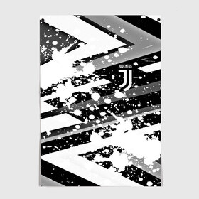 Постер с принтом Juventus в Тюмени, 100% бумага
 | бумага, плотность 150 мг. Матовая, но за счет высокого коэффициента гладкости имеет небольшой блеск и дает на свету блики, но в отличии от глянцевой бумаги не покрыта лаком | cristiano | fifa | football | juventus | paint | ronaldo | soccer | uefa | брызги | буффон | зебры | италия | клуб | краска | криштиану | кьеллини | матч | мяч | роналду | турин | уефа | фифа | футбол | футбольный | черно белые | ювентус