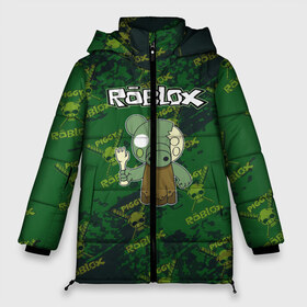 Женская зимняя куртка 3D с принтом Свинка Пигги из Roblox в Тюмени, верх — 100% полиэстер; подкладка — 100% полиэстер; утеплитель — 100% полиэстер | длина ниже бедра, силуэт Оверсайз. Есть воротник-стойка, отстегивающийся капюшон и ветрозащитная планка. 

Боковые карманы с листочкой на кнопках и внутренний карман на молнии | pig | piggi | roblox | svinka | игра | пигги