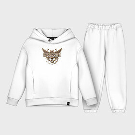 Детский костюм хлопок Oversize с принтом Killswitch Engage в Тюмени,  |  | animal | atonement | gold | killswitch engage | lion | logo | metal | rock | skull | wings | золото | крылья | лев | лого | металл | рок животное | череп