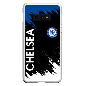 Чехол для Samsung S10E с принтом CHELSEA. в Тюмени, Силикон | Область печати: задняя сторона чехла, без боковых панелей | chelsea | fc | football | football club | sport | английский футбольный клуб | лондон | спорт | уефа | униформа | фирменные цвета | фк | фулема | футбол | футбольный клуб | челси