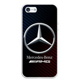 Чехол для iPhone 5/5S матовый с принтом MERCEDES МЕРСЕДЕС в Тюмени, Силикон | Область печати: задняя сторона чехла, без боковых панелей | amg | auto | bens | benz | logo | merc | mercedes | mercedes benz | mersedes | moto | new | star | vthctltc | авто | амг | бенц | звезда | класс | лого | логотип | мерин | мерс | мерседес | мерседес бенц | мото | новый | символ | символы | ьуксуву