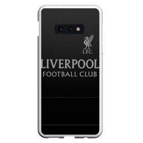 Чехол для Samsung S10E с принтом LIVERPOOL. в Тюмени, Силикон | Область печати: задняя сторона чехла, без боковых панелей | fc | football | football club | liverpool fc | sport | британский футбольный клуб | ливерпуль фк | мерсисайд | спорт | уефа | униформа | фирменные цвета | фк | футбол | футбольный клуб