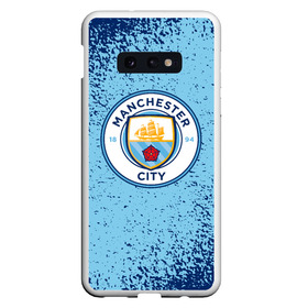 Чехол для Samsung S10E с принтом MANCHESTER CITY. в Тюмени, Силикон | Область печати: задняя сторона чехла, без боковых панелей | fc | football | football club | manchester city fc | sport | английский футбольный клуб | манчестер | манчестер сити | спорт | спортивный клуб | уефа | униформа | фирменные цвета | фк | футбол | футбольный клуб