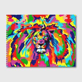 Альбом для рисования с принтом Лев Artistic Art в Тюмени, 100% бумага
 | матовая бумага, плотность 200 мг. | king | lion | neon | африка | голова | граффити | грива | дикий | животные | зверь | зодиак | картина | король | краски | красочный | лев | львенок | львиное | львица | неон | неоновые | радуга | радужный | рисунок