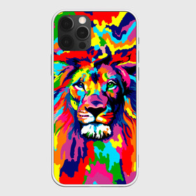 Чехол для iPhone 12 Pro Max с принтом Лев Artistic Art в Тюмени, Силикон |  | Тематика изображения на принте: king | lion | neon | африка | голова | граффити | грива | дикий | животные | зверь | зодиак | картина | король | краски | красочный | лев | львенок | львиное | львица | неон | неоновые | радуга | радужный | рисунок