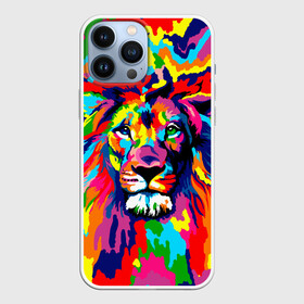 Чехол для iPhone 13 Pro Max с принтом Лев Artistic Art в Тюмени,  |  | king | lion | neon | африка | голова | граффити | грива | дикий | животные | зверь | зодиак | картина | король | краски | красочный | лев | львенок | львиное | львица | неон | неоновые | радуга | радужный | рисунок